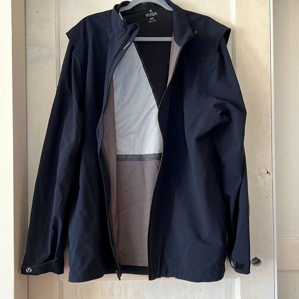 VUGA MENS JACKET SZ XXL BLUE SMALL BRANDING ON SLEEVE